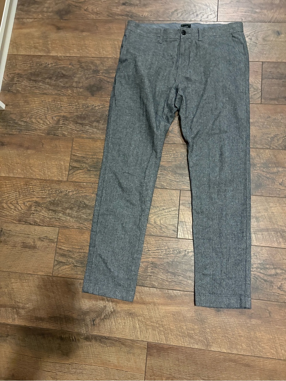 J. Crew Charcoal Textured Dress Pants